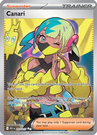Canari 257/217 - Holofoil ME Ascended Heroes