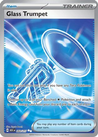 Glass Trumpet 260/217 - Holofoil ME Ascended Heroes
