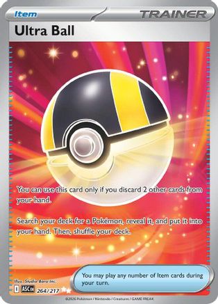 Ultra Ball 264/217 - Holofoil ME Ascended Heroes
