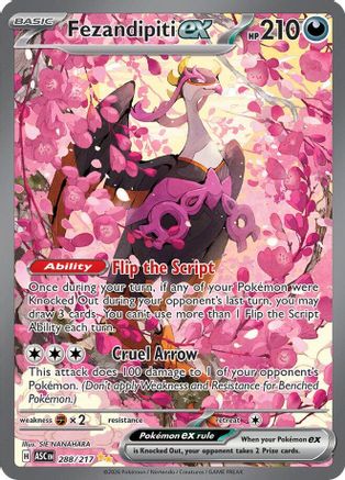 Fezandipiti ex 288/217 - Holofoil ME Ascended Heroes