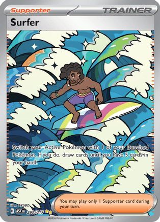 Surfer 293/217 - Holofoil ME Ascended Heroes