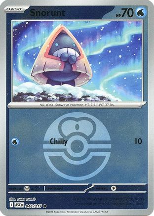 Snorunt 046/217 - Reverse Holofoil ME Ascended Heroes
