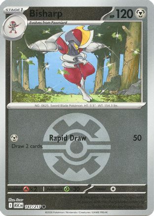 Bisharp (Quick Ball) 147 - Reverse Holofoil ME Ascended Heroes