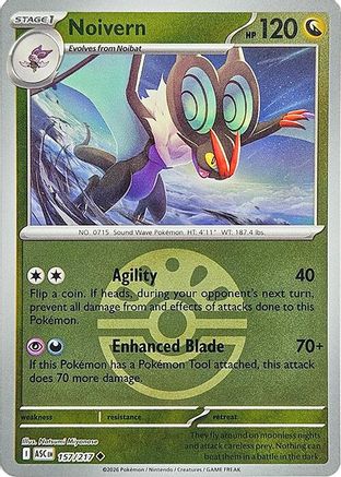 Noivern (Friend Ball) 157 - Reverse Holofoil ME Ascended Heroes