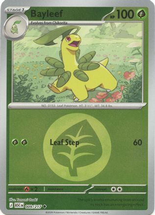 Bayleef (Energy Symbol Pattern) 009 - Reverse Holofoil ME Ascended Heroes