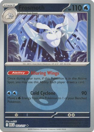 Frosmoth (Energy Symbol Pattern) 053 - Reverse Holofoil ME Ascended Heroes