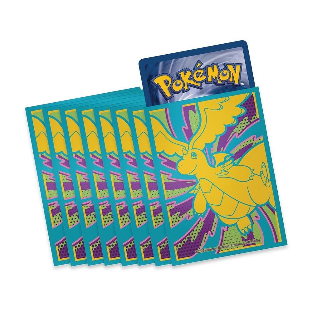Pokemon Card Sleeves - Mega Dragonite (65 Pack)