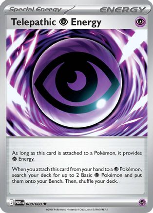 Telepathic Psychic Energy 088 - Holofoil ME03 Perfect Order