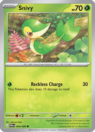 Snivy 004 ME03 Perfect Order