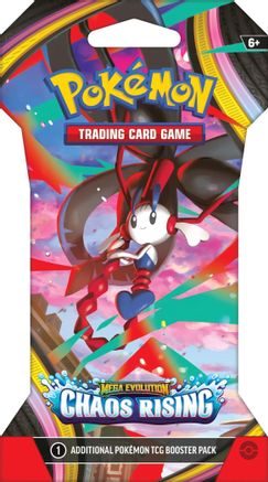 Pokemon Mega Evolution: Chaos Rising Sleeved Booster Pack