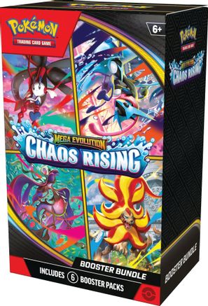 Pokemon Mega Evolution: Chaos Rising Booster Bundle – Tonkatom's TCG Station