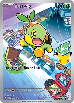 Turtwig 040 - Holofoil ME Mega Evolution Promo