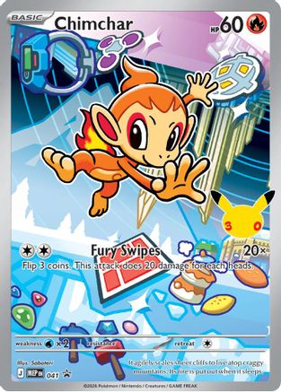 Chimchar 041 - Holofoil ME Mega Evolution Promo