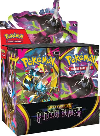 (Pre-Order)Pokemon Mega Evolution: Pitch Black Booster Box - July