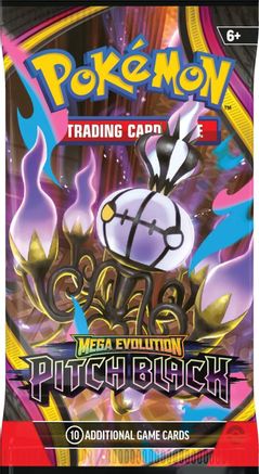 (Pre-Order)Pokemon Mega Evolution: Pitch Black Booster Pack - July