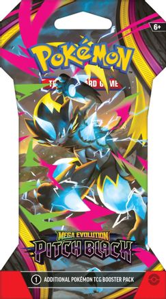 Pokemon Mega Evolution: Pitch Black Sleeved Booster Pack