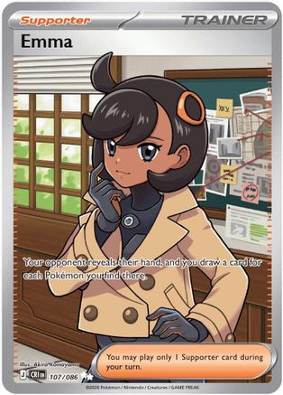 Emma 107/086 - Holofoil ME04 Chaos Rising