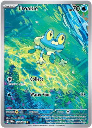 Froakie 088/086 - Holofoil ME04 Chaos Rising