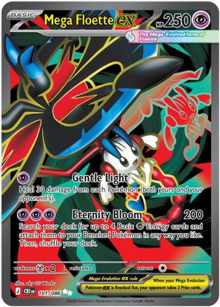 Mega Floette ex 101/086 - Holofoil ME04 Chaos Rising