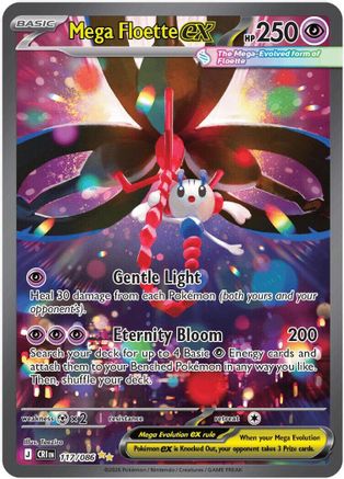 Mega Floette ex 117/086 - Holofoil ME04 Chaos Rising