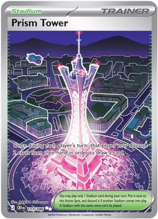 Prism Tower 111/086 - Holofoil ME04 Chaos Rising