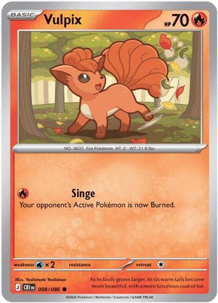 Vulpix 008 ME04 Chaos Rising