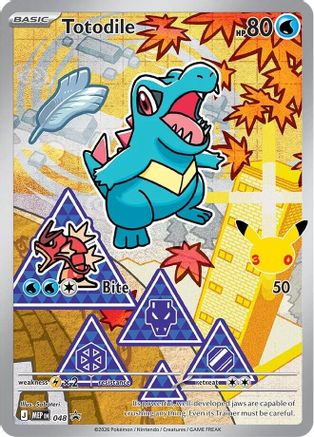 Totodile 048 - Holofoil ME Mega Evolution Promo
