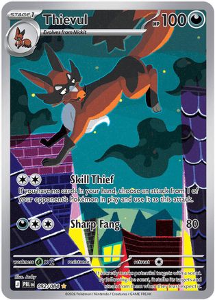 Thievul 092/084 - Holofoil ME05 Pitch Black
