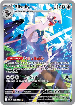 Silvally 095/084 - Holofoil ME05 Pitch Black