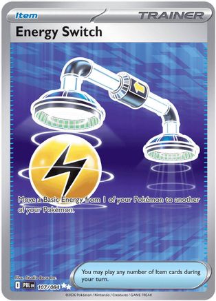 Energy Switch 107 - Holofoil ME05 Pitch Black