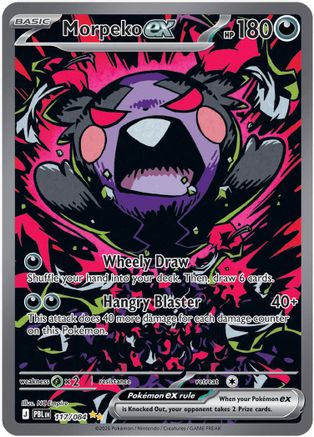 Morpeko ex 117/084 - Holofoil ME05 Pitch Black