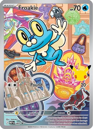 Froakie 060 - Holofoil First Partner Collection 2026