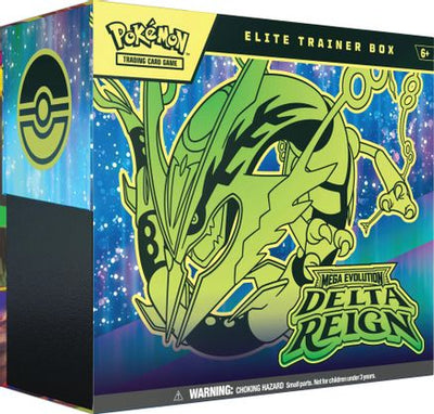 (Pre-Order) Pokemon Mega Evolution: Delta Reign Elite Trainer Box - November