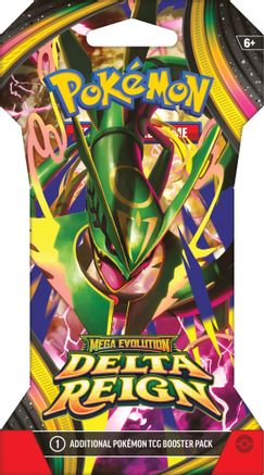 (Pre-Order) Pokemon Mega Evolution: Delta Reign Sleeved Booster Pack - November