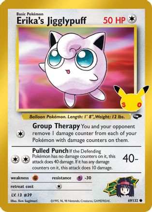 Erika's Jigglypuff 069 - Holofoil ME 30th Celebration Classic Collection