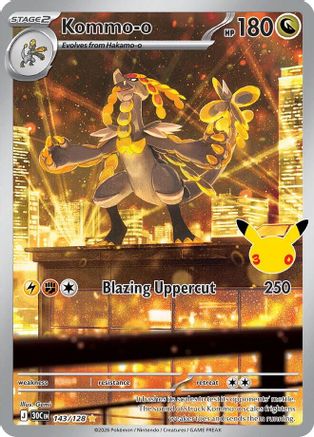 Kommo 143/128 - Holofoil ME 30th Celebration
