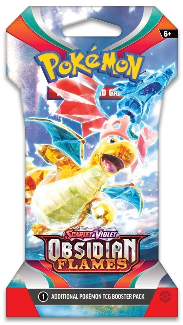 Pokemon Scarlet & Violet: Obsidian Flames - Sleeved Booster Pack