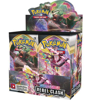 Pokemon Sword & Shield: Rebel Clash - Booster Box