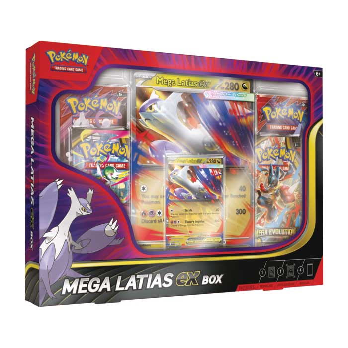 (Pre-Order) Pokemon ex Box - Mega Latias - Oct 2025