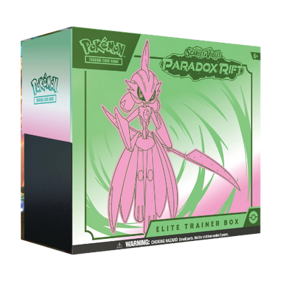 Pokemon Scarlet & Violet: Paradox Rift Elite Trainer Box - Iron Valiant