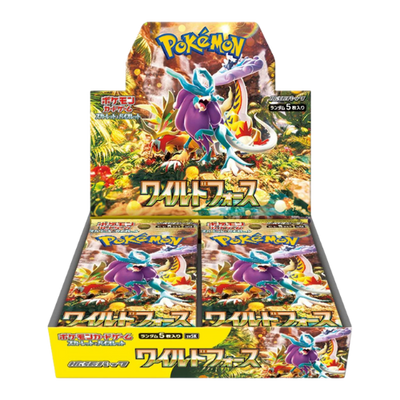 Pokemon Wild Force Booster Box - Japanese