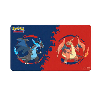 Pokemon Table Play Mat - Mega Charizard X & Y