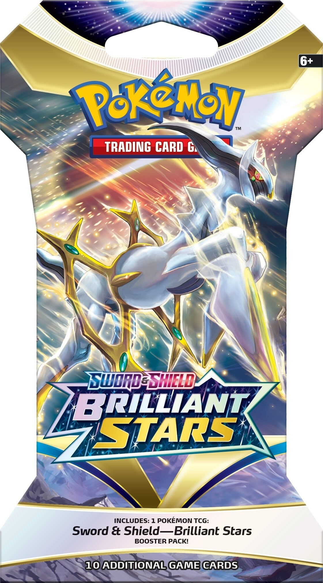 Pokemon Sword & Shield: Brilliant Stars - Sleeved Booster Pack