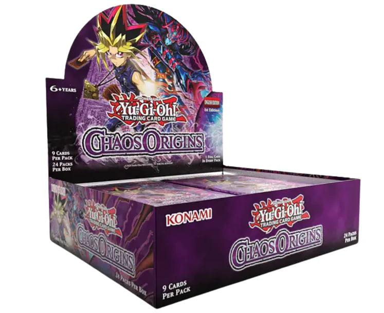 Yugioh Chaos Origins Booster Box - 1st Edition (Pre-Order) - July