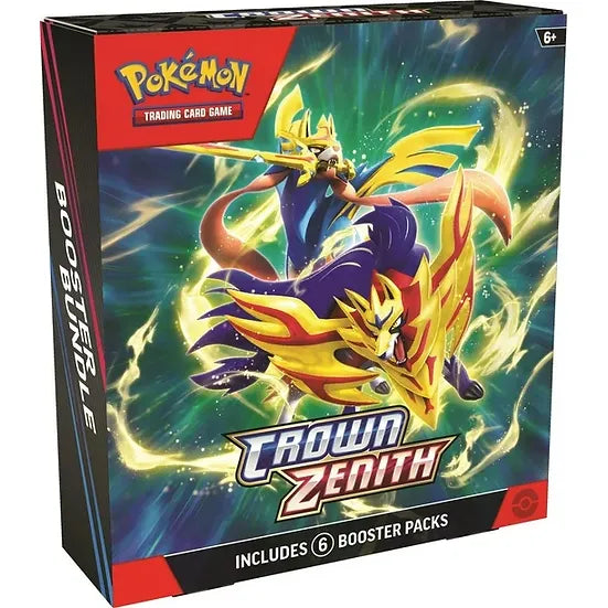 Pokemon Sword & Shield: Crown Zenith Booster Bundle