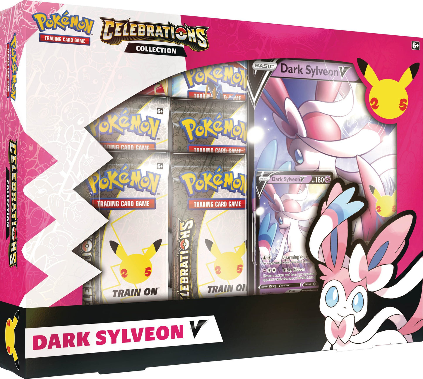 Pokemon Celebrations: 25th Anniversary - Collection (Dark Sylveon V)