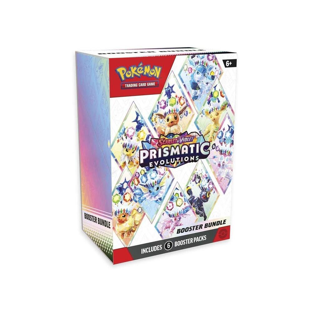 pokemon booster packs canada Pokemon Prismatic Evolutions Booster Bundle – Tonkatom's TCG Station