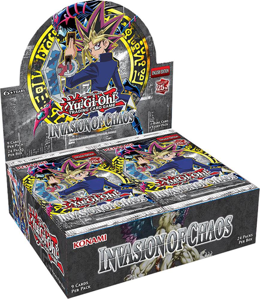 Yugioh 25th Anniversary Invasion of Chaos Booster Box