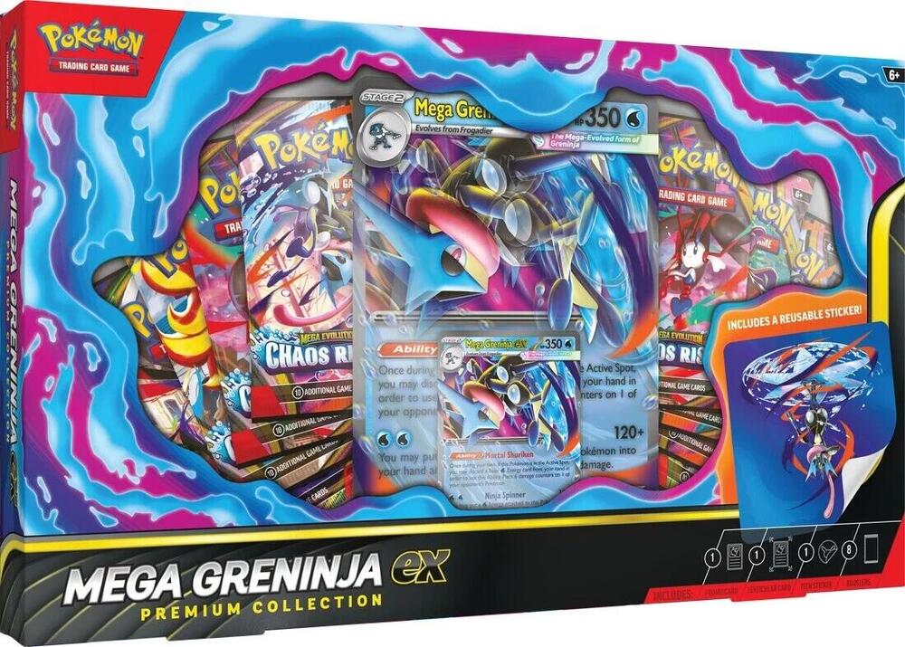 (Pre-Order) Pokemon Mega Greninja ex Premium Collection - July