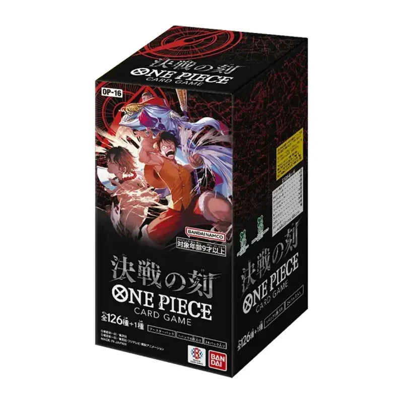 Pre-Order One Piece OP-16 The Time of Battle Booster Box - Japanese